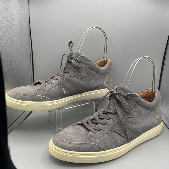 Tod’s Men's Suede-Leather Low-Top Sneakers sz 7.5 - Picture 2 of 7